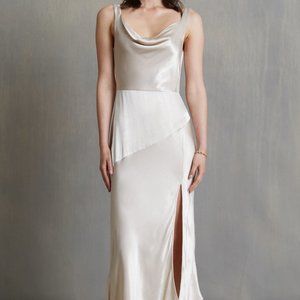 NWOT Bec & Bridge Moon Dance Cowl Dress in Sand